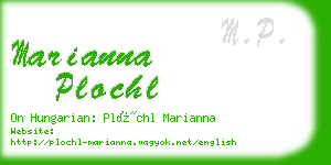 marianna plochl business card